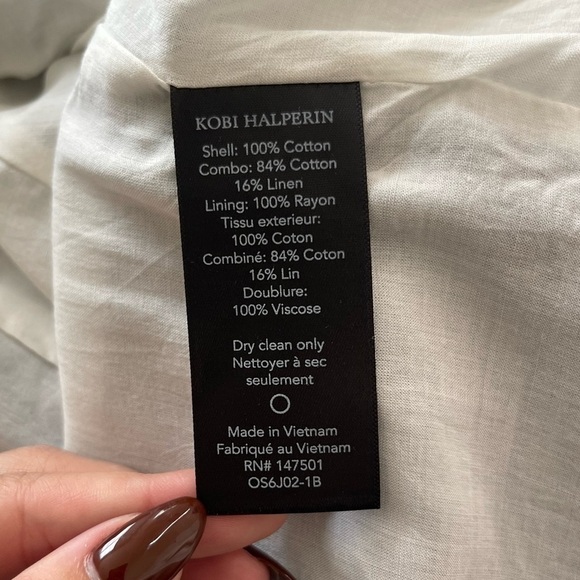 Kobi Halperin Denim Blazer Jacket - Picture 7 of 7